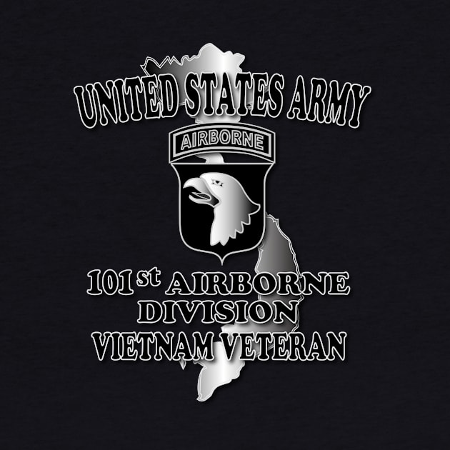 101st Airborne Division- Vietnam Veteran by Relaxed Lifestyle Products